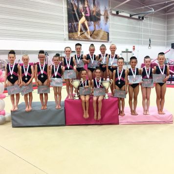 Pink Events 2 Piece Team Championships 2018 • South Durham Gymnastics