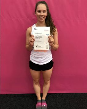 Trampolining Exam Passed