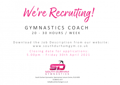 We're Recruiting!